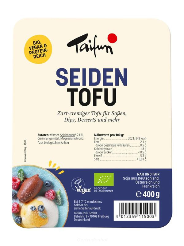 Produktfoto zu Seidentofu 400g (TAI)