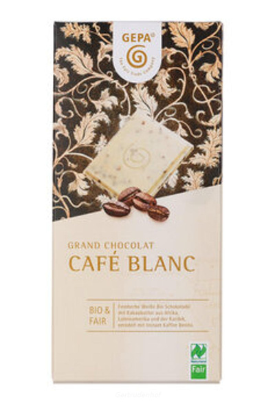 Produktfoto zu Weiße Schokolade Café BlancGPA