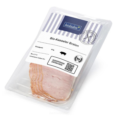 Produktfoto zu Kasseler Braten Aufschnitt 80g