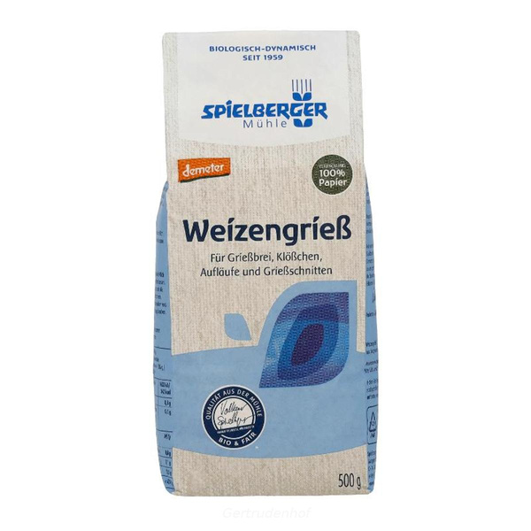 Produktfoto zu Weizengrieß 500 g (SPI)