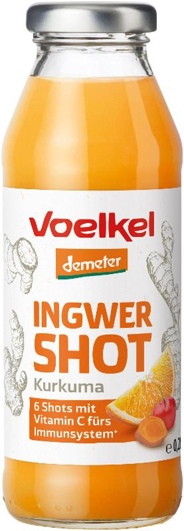 Produktfoto zu Shot Ingwer-Kurku 0,28 L VOE