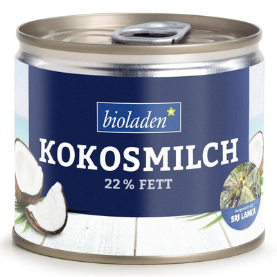 Produktfoto zu Kokosmilch (200 ml, biol)