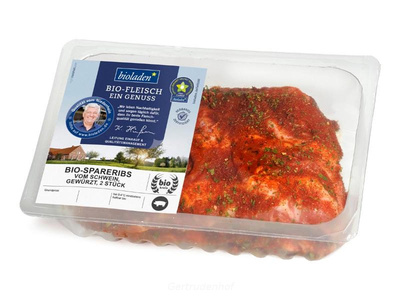 Produktfoto zu Spare Ribs, gewürzt, ca. 0,4kg