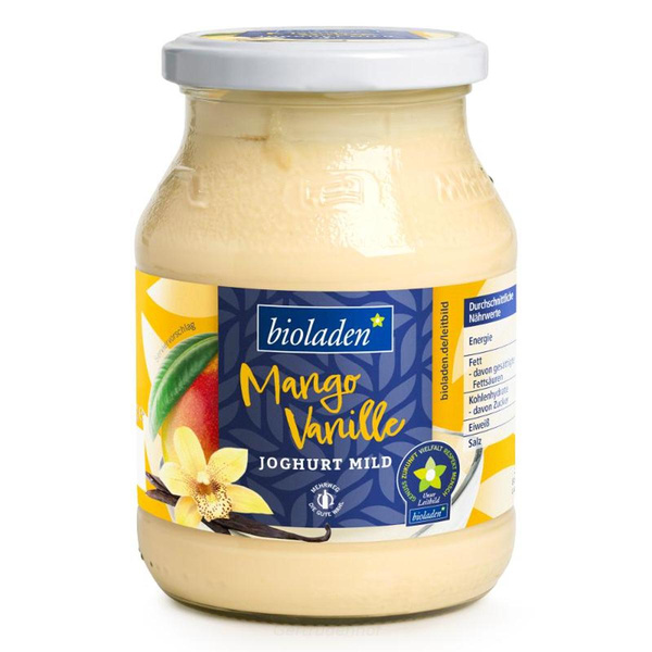 Produktfoto zu Joghurt Mango-Vanille 500g WBI