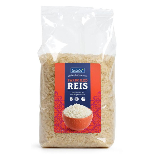 Produktfoto zu Parboiled Reis weiß 1kg WBI