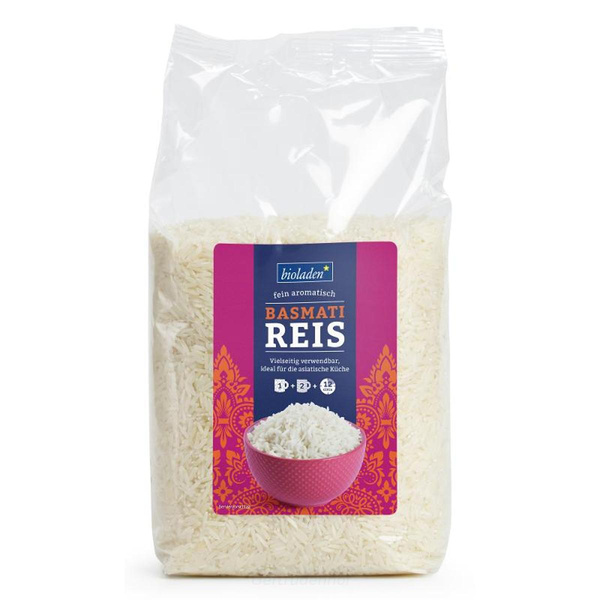 Produktfoto zu Basmati Reis weiß 1 kg (WBI)