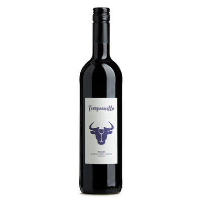 Produktfoto zu Tempranillo rot 0,75 l (WBI)