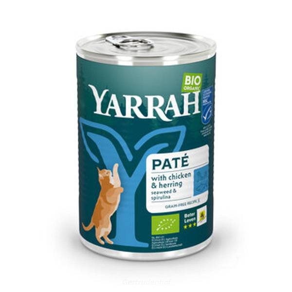 Produktfoto zu Katze Pastete Fisch 400g