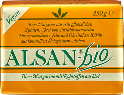Produktfoto zu Margarine: Alsan, 250g