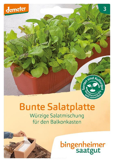Produktfoto zu Bunte Salatplatte(Saatgut)
