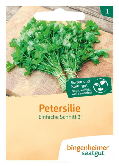 Produktfoto zu Petersilie, glatt (Saatgut)