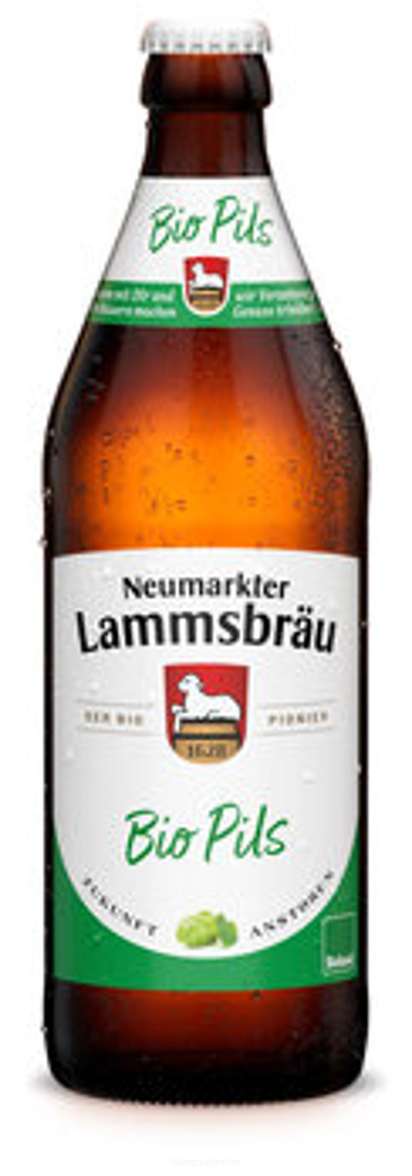 Produktfoto zu Lammsbräu Bio Pils (0,5L)