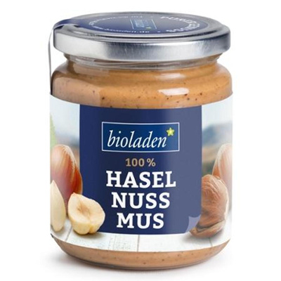 Produktfoto zu Haselnussmus 250 g (WBI)