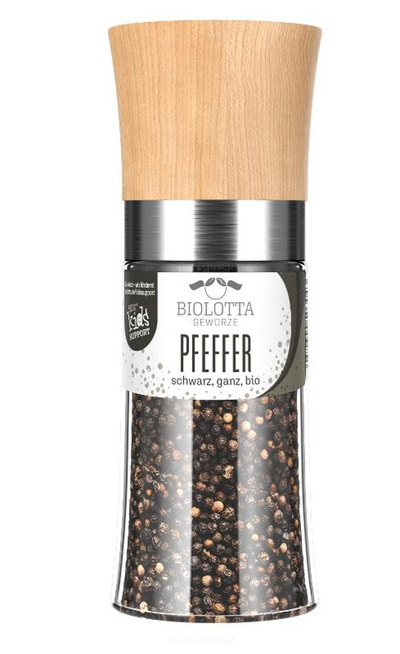 Produktfoto zu Pfeffer schwarz ganz Mühle HK