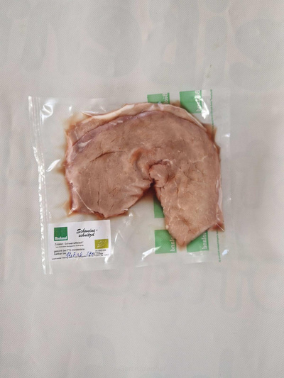 Produktfoto zu Schweineschnitzel 2 Stück HHal
