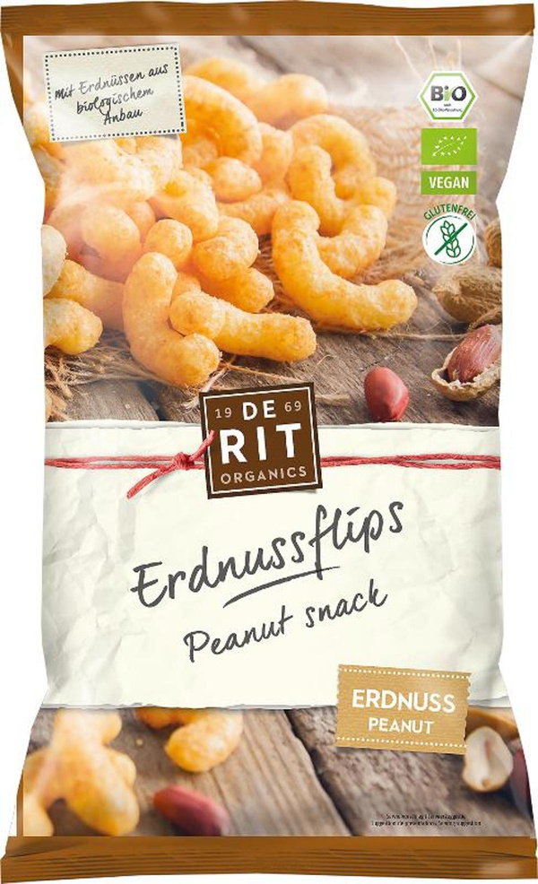 Produktfoto zu Erdnuss-Flips 125 g (RIT)