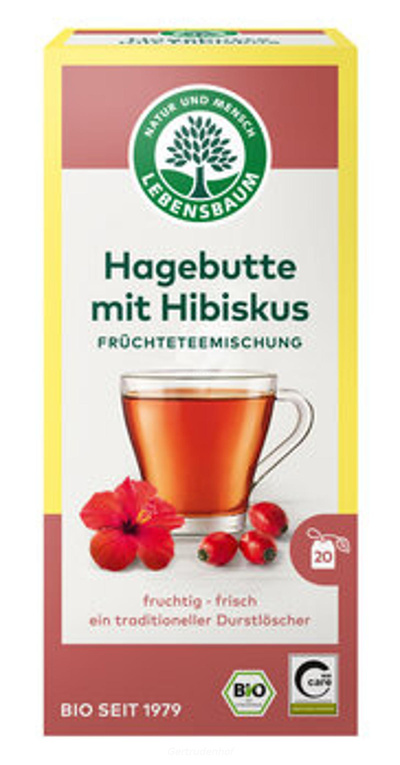 Produktfoto zu Hagebutte Hibiskus Tee TB LEB