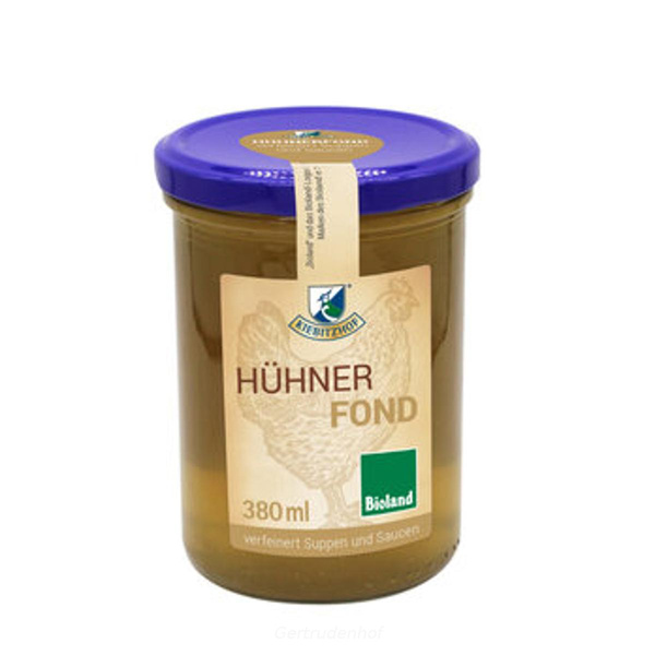Produktfoto zu Hühnerfond klar 380ml (KBH)