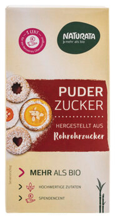 Produktfoto zu Puderzucker Rohrohrzucker 200g
