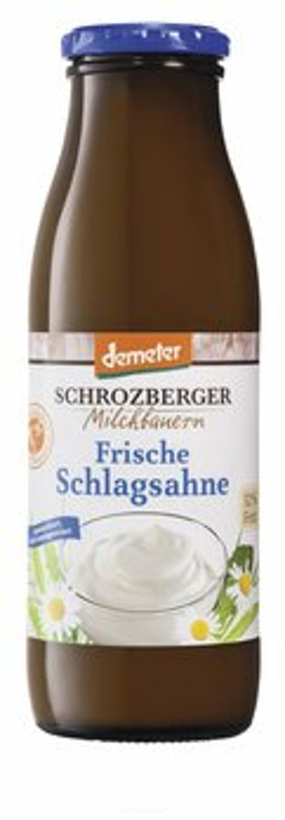 Produktfoto zu Schlagsahne 0,5l Flasche (SBG)