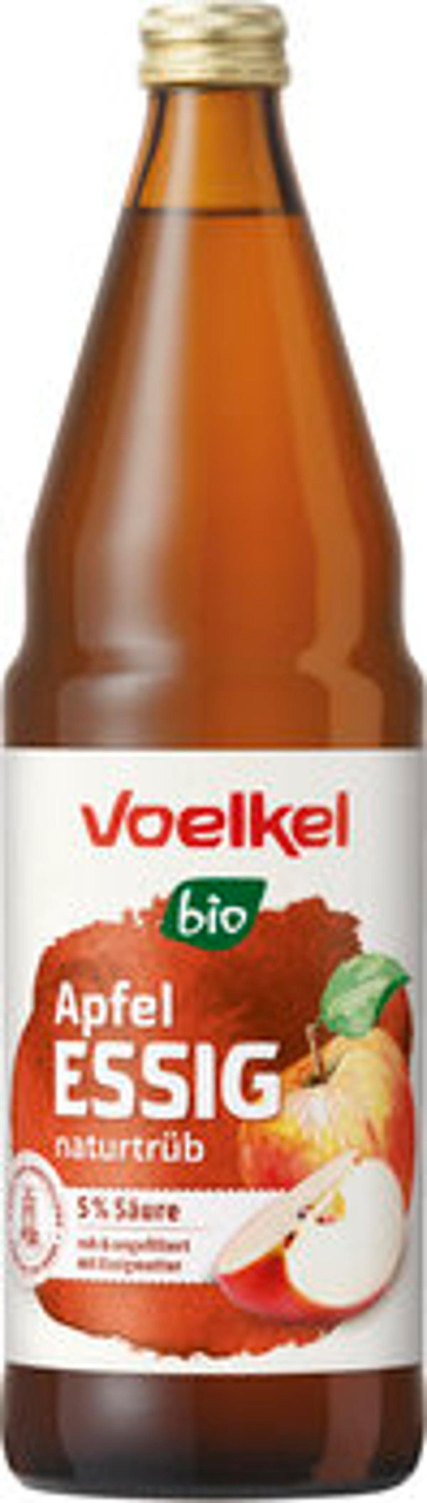 Produktfoto zu Apfelessig naturtrüb 0,75l VOE