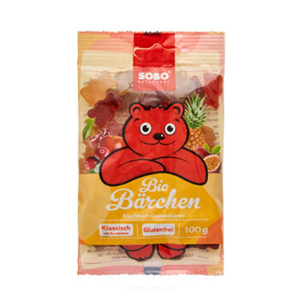 Produktfoto zu Bärchen mit Gelatine 100g SOB