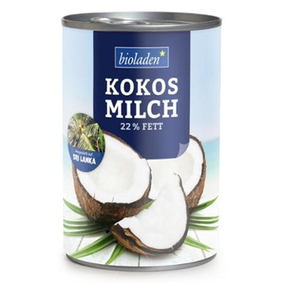 Produktfoto zu Kokosmilch, 400 ml (biol)