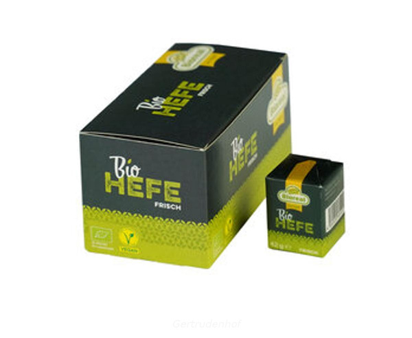 Produktfoto zu Hefe, frisch 42g Würfel (AGR)