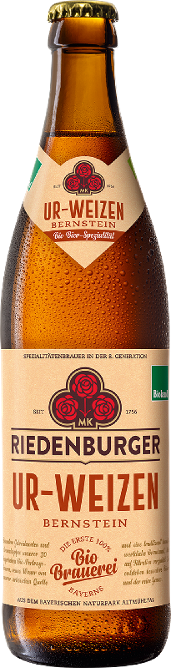 Produktfoto zu Riedenburger Ur Weizen 0,5