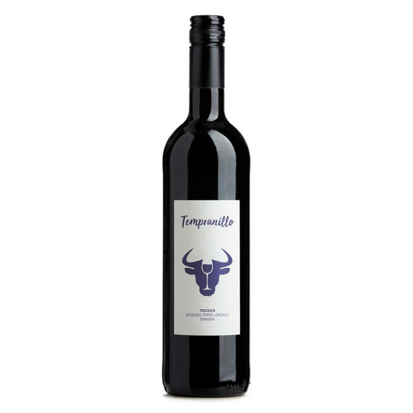 Produktfoto zu Tempranillo rot 0,75 l (WBI)