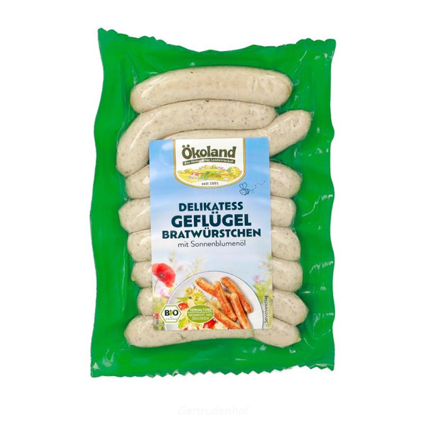 Produktfoto zu Geflügelbratwürstchen 180g