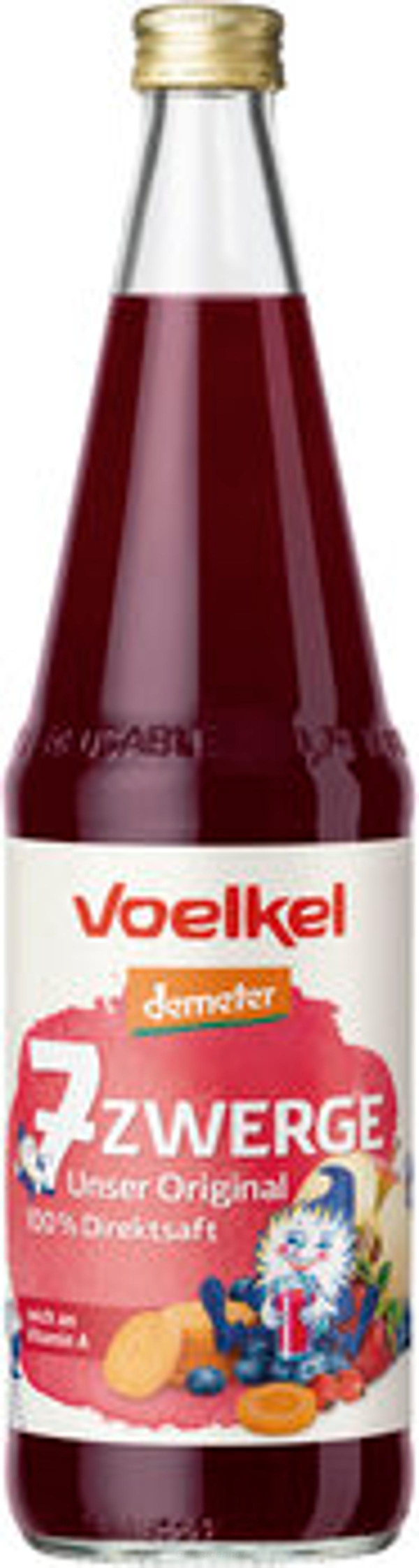 Produktfoto zu 7-Zwerge-Kindersaft 0,7 l VOE
