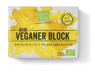 Produktfoto zu Veganer Block Margarine 250 g