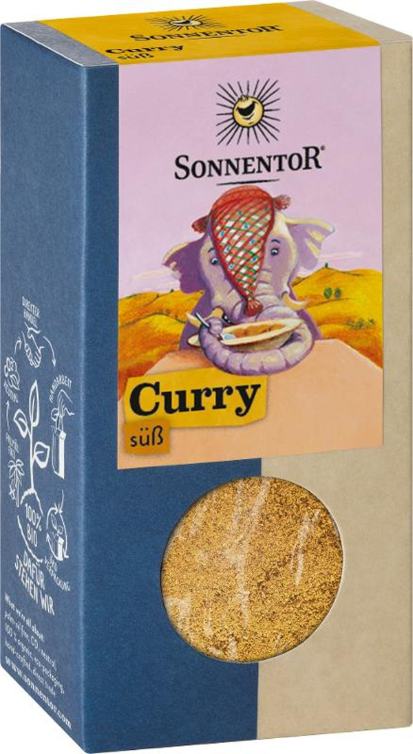Produktfoto zu A-Curry süß gemahlen 50g (STN)