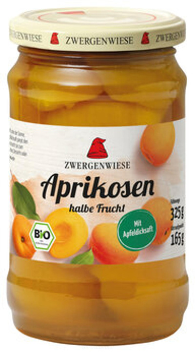 Produktfoto zu halbe Aprikosen, Glas (ZWE)