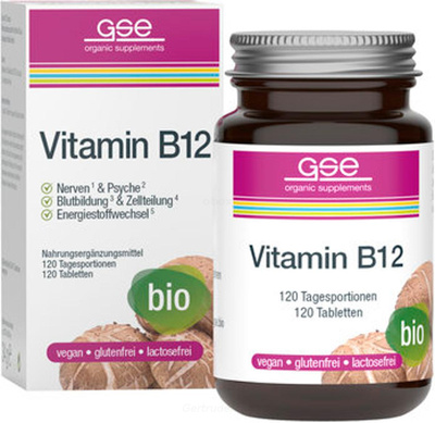 Produktfoto zu Vitamin B12 Compact 120 Tabl