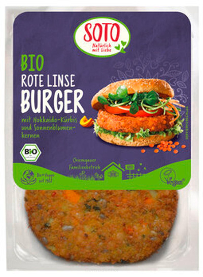Produktfoto zu Rote Linse Burger SOF