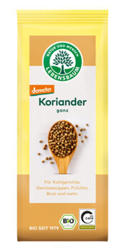 Produktfoto zu Koriander ganz Tüte 30g LEB