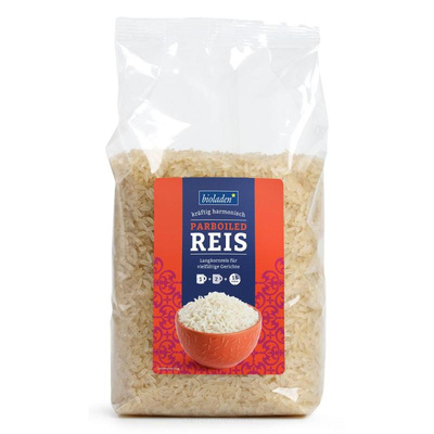 Produktfoto zu Parboiled Reis weiß 1kg WBI