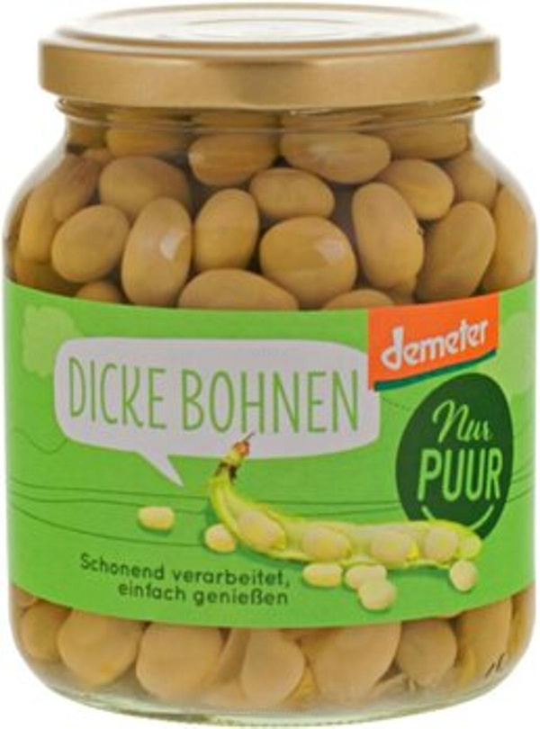 Produktfoto zu Dicke Bohnen im Glas 350g (NPU