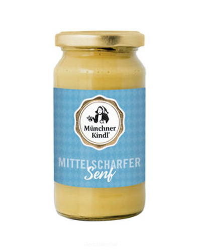 Produktfoto zu Senf mittelscharf 200 ml MKS