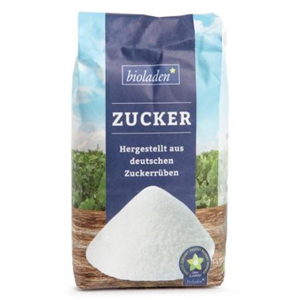 Produktfoto zu Zucker dt. Rüben 1 kg (WBI)