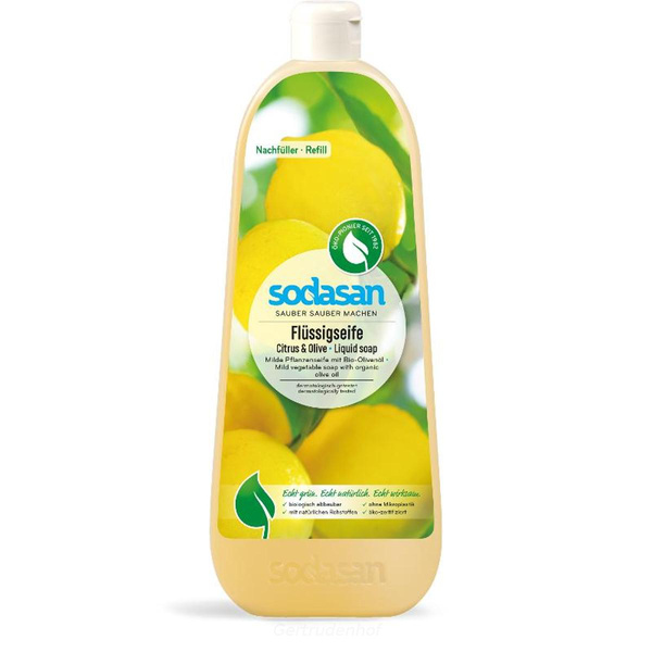 Produktfoto zu Seife Citrus-Olive 1L (SOD)