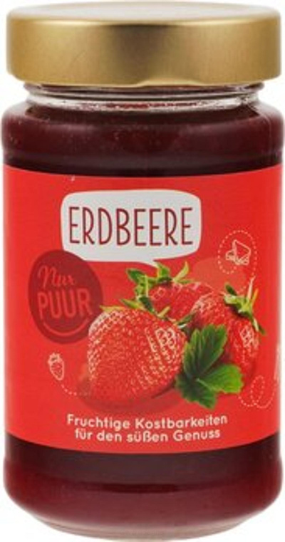Produktfoto zu A-ErdbeereFruchtaufstrichNUR