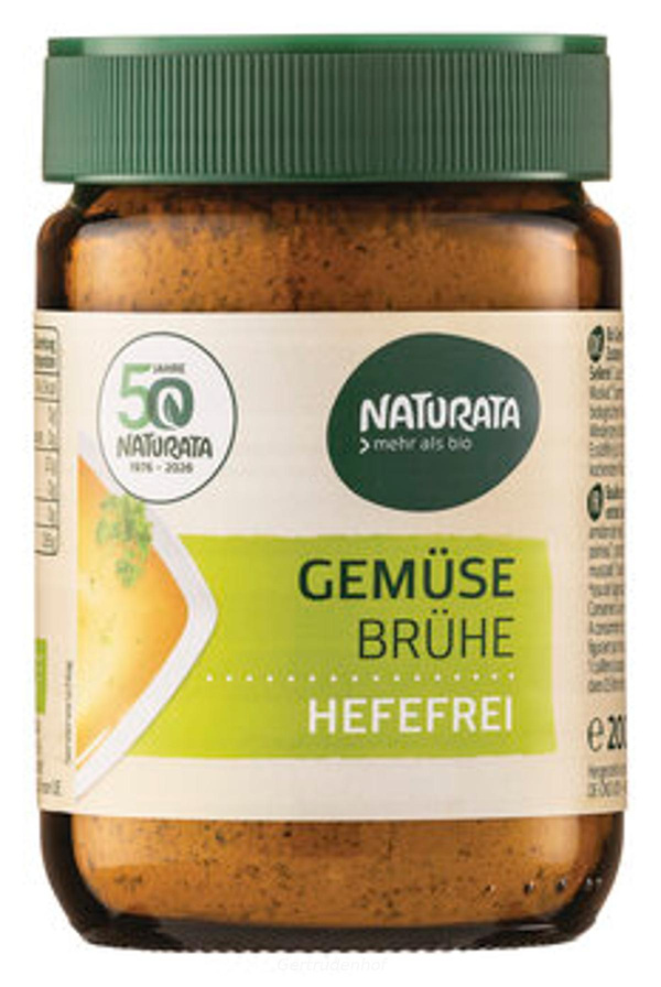 Produktfoto zu Gemüsebrühe hf 200g Glas NAT