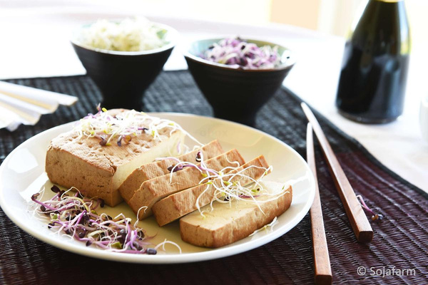 Produktfoto zu Tofu geräuch. 250 g Sojafarm