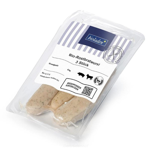 Produktfoto zu Rostbratwurst 3 Stück (WBI)