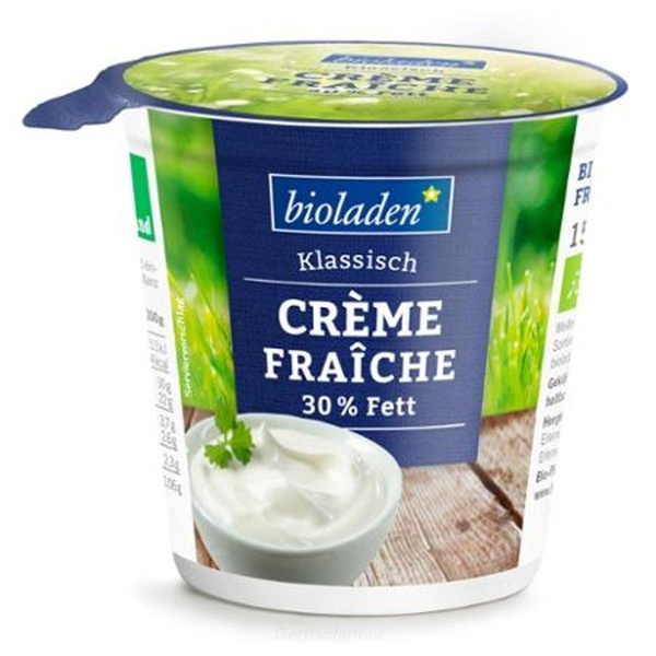 Produktfoto zu Creme fraiche 30% Becher 150g