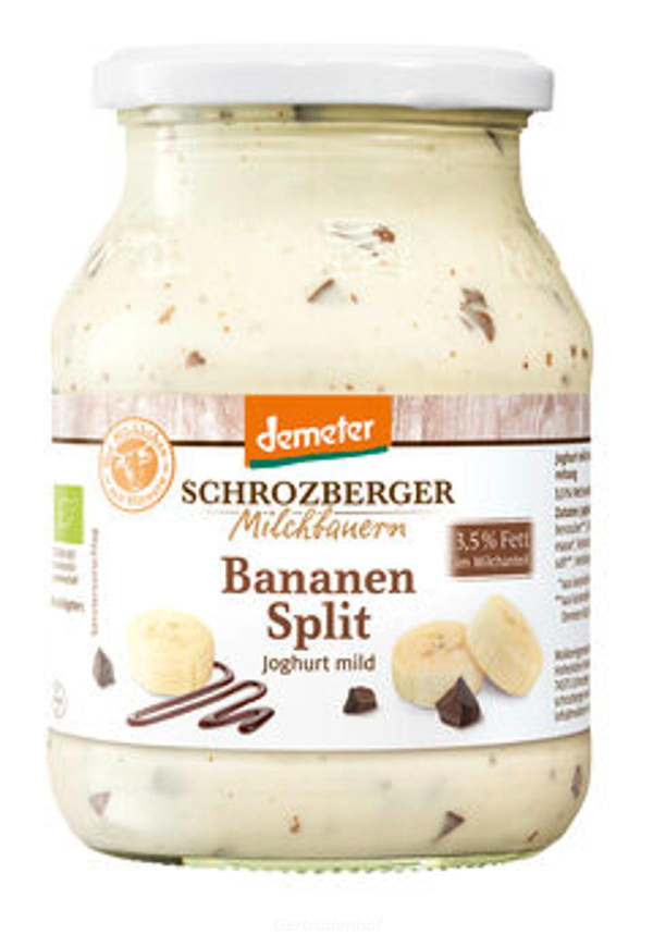 Produktfoto zu Joghurt Bananensplit 3,5% (SBG