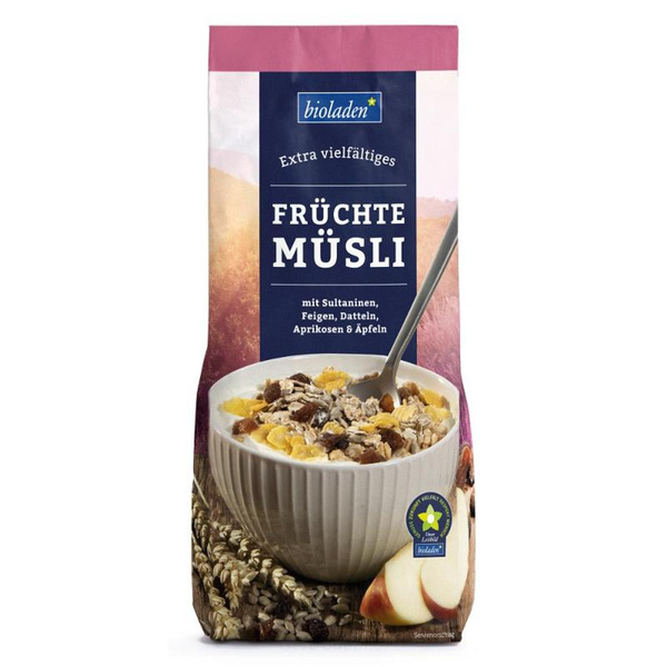 Produktfoto zu Früchte Müsli 750 gr (WBI)